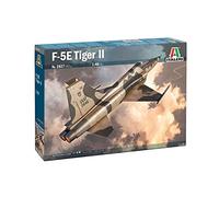 Italeri 2827S 1:48 Northrop F-5E Tiger II - Modélisme, kit de construction, modélisme, bricolage, loisirs, collage, kit de construction en plastique, détaillé, non peint