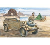 Italeri 312 Allemand VW Type 82 Kubelwagen 1/35 Scale Kit Plastique & Figurines