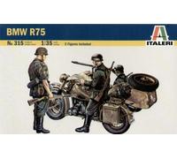 Italeri 315 1/35 BMW R 75 Avec Side-Car - Neuf - Kit