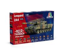ITALERI 35106 Leopard 2 A4 - War Thunder, Model Kit/Modèle en plastique à monter Échelle 1:35