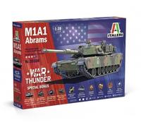Italeri 35108 Char M1A1 Abrams War Thunder Kit De Modélisme Plastique 1:35 NEUF