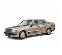 ITALERI 3624 1:24 Mercedes-Benz 190E Modélisme sur pied, artisanat, passe-temps, collage, plastique, kit de construction détaillé, multicolore