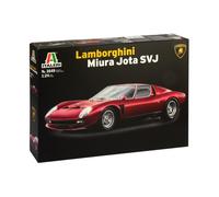 ITALERI 3649 Kit Maquette Auto Lamborghini Miura Jota SVJ 1:24 Plastique Rouge