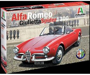 Italeri 3653 Alfa Romeo Giulietta Spider 1300 Maquette de voiture 1:24