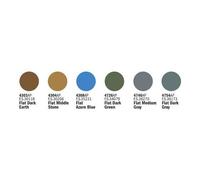Italeri 432ap Wwii Raf Aircraft 6 Color Asst Acrylic Paint Set