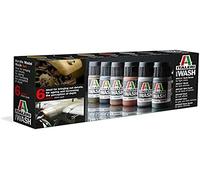 Acrylic Model Wash Set (6 Bottles 20ml) |italeri|448|