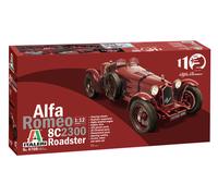 ITALERI- Alfa Romeo 1:12 8C/2300 1931-33 Modélisme, Autonome, Bricolage, Loisirs, Collage, kit de Construction en Plastique, 4708S, Rouge