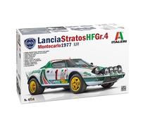 Italeri Maquette 1:12 Lancia Stratos HF Gr.4 – Kit plastique détaillé non laqué (Version Nuit)