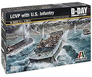 Italeri 510006524 1 : 35 Lcvp avec U.S. d'Infanterie
