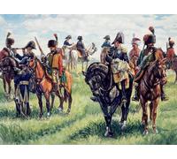 Italeri Maquette Figurine État-Major Impérial Français I6016 Échelle 1:72