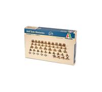 Italeri Maquette I6147 Obstacles anti-chars, figurine – Échelle 1:72