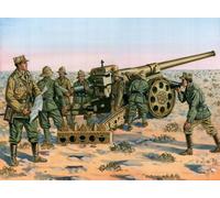 Italeri Maquette Canon italien 149/40 1/72 avec équipage