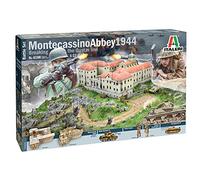 Italeri 6198 Armée 6198S-1:72 Montecassino'44 GUSTAV Line Battle Maquette de construction, modélisme, bricolage, loisirs, collage, kit de construction en plastique, détaillé, multicolore, S