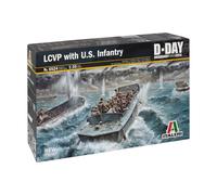 Italeri 6524 LCVP with U.S. Infantry D-Day Normandy 1944 2014 1/35