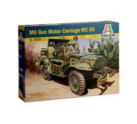 Italeri 6555 - 1/35 Seconde Guerre Mondiale US M6 GMC Wc-55 - Neuf