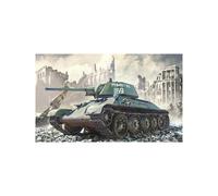 Italeri Maquette T-34/76 Mod. 1943 Premium Edition (6570) - 1:35 - Métal et caoutchouc - Intérieur