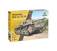Italeri -6584 automoteur M42 de 75/34, échelle 1:35, modèle kit, modèle en plastique à monter, modélisme, IT6584