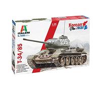 Italeri Kit de construction 1:35 T-34/85 6585S - Plastique détaillé non laqué