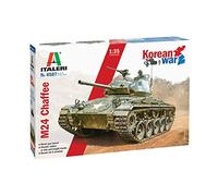 Italeri 6587 M-24 Chaffe Korean War, échelle 1:35, Plastique Model Kit, modèle en Plastique à Monter, modélisme, Moyens Militaires