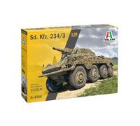 Italeri 6756 1:35 Sd.Kfz. 234/3 SW Voiture blindée Réplique fidèle à l'original, modélisme, kit de construction en plastique, bricolage, loisirs, collage, modélisme, assemblage, non laqué