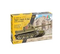 Italeri 6767 Pcs Kpfw. VI Tiger I Ausf. E (tp) Early Production, échelle 1:35, Plastic Model Kit/Modèle en Plastique à Monter
