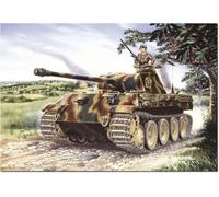 Italeri 7018 1:72 Pz.Kpfw. V Panther AUSF. A - Modélisme, kit de Construction, modélisme, Bricolage, Loisirs, Collage, kit de Construction en Plastique, fidèle aux détails, kit de Char, Militaire,