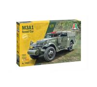 Italeri 7063 Maquette Militaire M3a1 Scout Car 1/72-Italeri Multicolore
