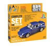 Italeri 72013 Porsche 911 Turbo Modèle-Set Plastique Maquette 1:24 NEU