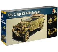 Italeri 7405 - Allemand WWII Kubelwagen KDF1 Type 82 - 1/9th Scale Kit Plastique