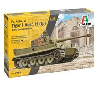 ITALERI Char Panzer Pz. Kpfw VI Tigre I Ausf. H (tp) - 1/35 - ITALERI 6767