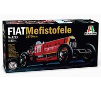 1:12 Italeri Fiat Mefistofele 1924 Record Velocita 230 Km/H E.Eldrige Kit IT4701