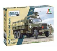 ITALERI GMC 2 1/2 Ton. 6x6 Truck "D-Day" Normandie - 1/35 - ITALERI 6271