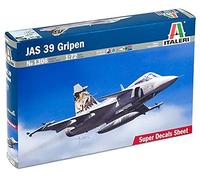 1:72 Italeri JAS 39 GRIPEN KIT IT1306 Modellino