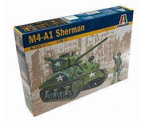 Italeri - I225 - Maquette - Chars d'assaut - M4A1 Sherman - Echelle 1:35