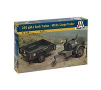 Italeri - I229 - Maquette - Char d'assaut - Remorques M101 Et 250 Gal