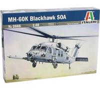 Italeri - I2666 - Maquette - Aviation - MH-60K Blackhawk Soa - Echelle 1:48, Black