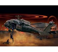 1:48 Italeri Uh-60 A/ Mh-60 Black Hawk "Night Raid" Kit IT2706 Modellino