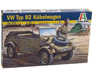 Italeri - I312 - Maquette - Chars d'assaut - Kübelwagen Type 82 - Echelle 1:35