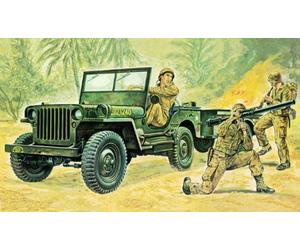 Italeri - I314 - Maquette - Chars d'assaut - Jeep Willys - Echelle 1:35