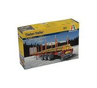 Italeri - I3868 - Maquette - Voiture et Camion - Semi Porte-Grumes - Echelle 1:24