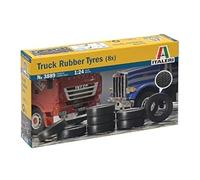 Italeri Set d'accessoires 1:24 IT3889 – 8 pneus caoutchouc pour camion