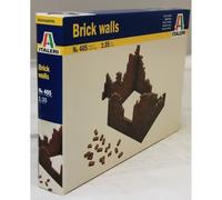 Italeri Maquette I405 – Chars d'assaut et murs de briques – Échelle 1:35