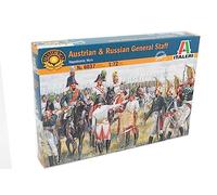 Italeri - I6037 - Maquette - Figurine - Etat-Major Autrichien / Russe - Echelle 1:72
