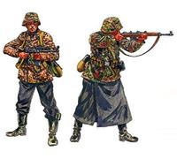 Italeri - I6068 - Maquette - Figurine - Troupes d'élite Allemandes - Echelle 1:72, Marron
