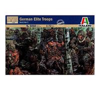 Italeri - I6068 - Maquette - Figurine - Troupes d'élite Allemandes - Echelle 1:72, Marron