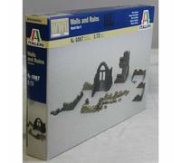 Italeri Maquette Figurine Murs et Ruines I – Échelle 1:72 – Set 1