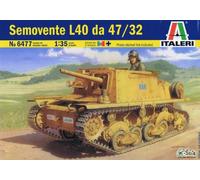 Italeri - I6477 - Maquette - Chars d'assaut - Semovente L40 47/32 - Echelle 1:35