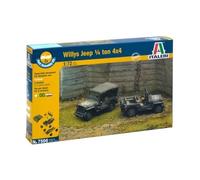 Italeri - I7506 - Maquette - Chars d'assaut - 1/4 Ton 4 x 4 Utility Truck - Echelle 1:72