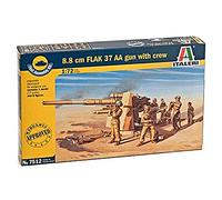 Italeri - I7512 - Maquette - Chars d'assaut - Flak 37 88MM - Echelle 1:72
