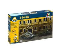 Italeri - I7515 - Maquette - Chars D'assaut - T 34/85 X2 - Echelle 1:72-Italeri